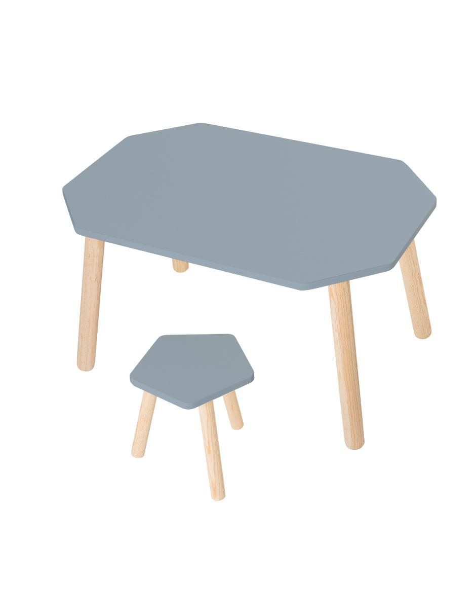 Mesa con silla armable