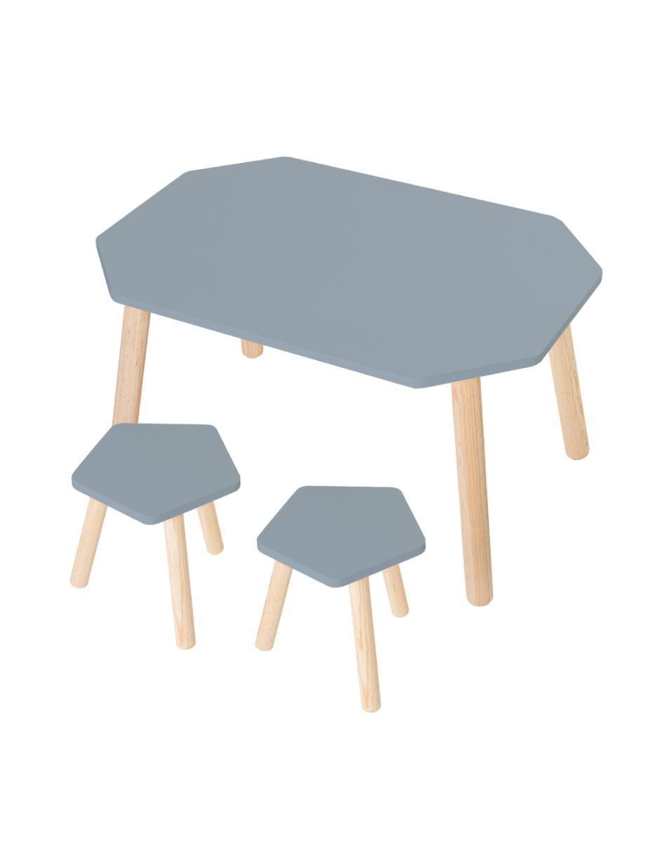 Mesa con silla armable