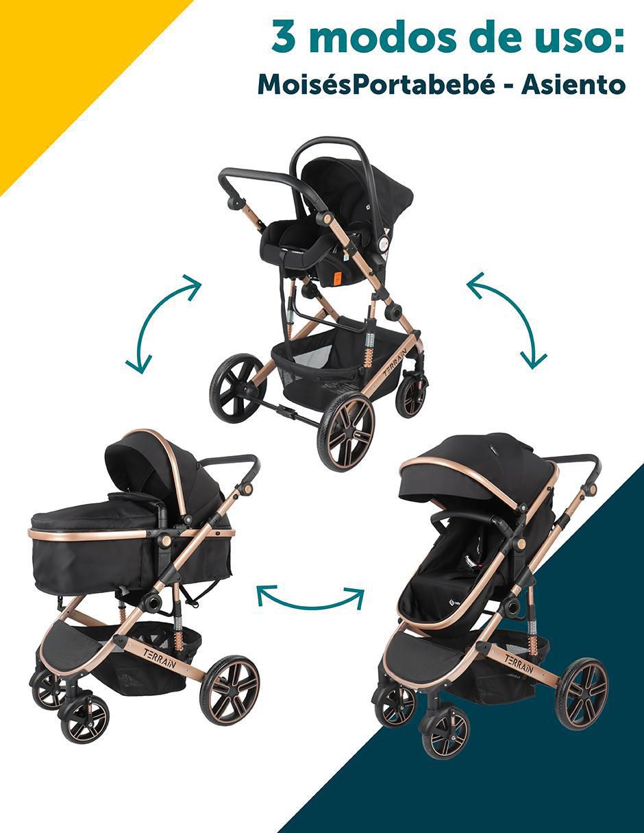 Carriola travel system Terrain 4