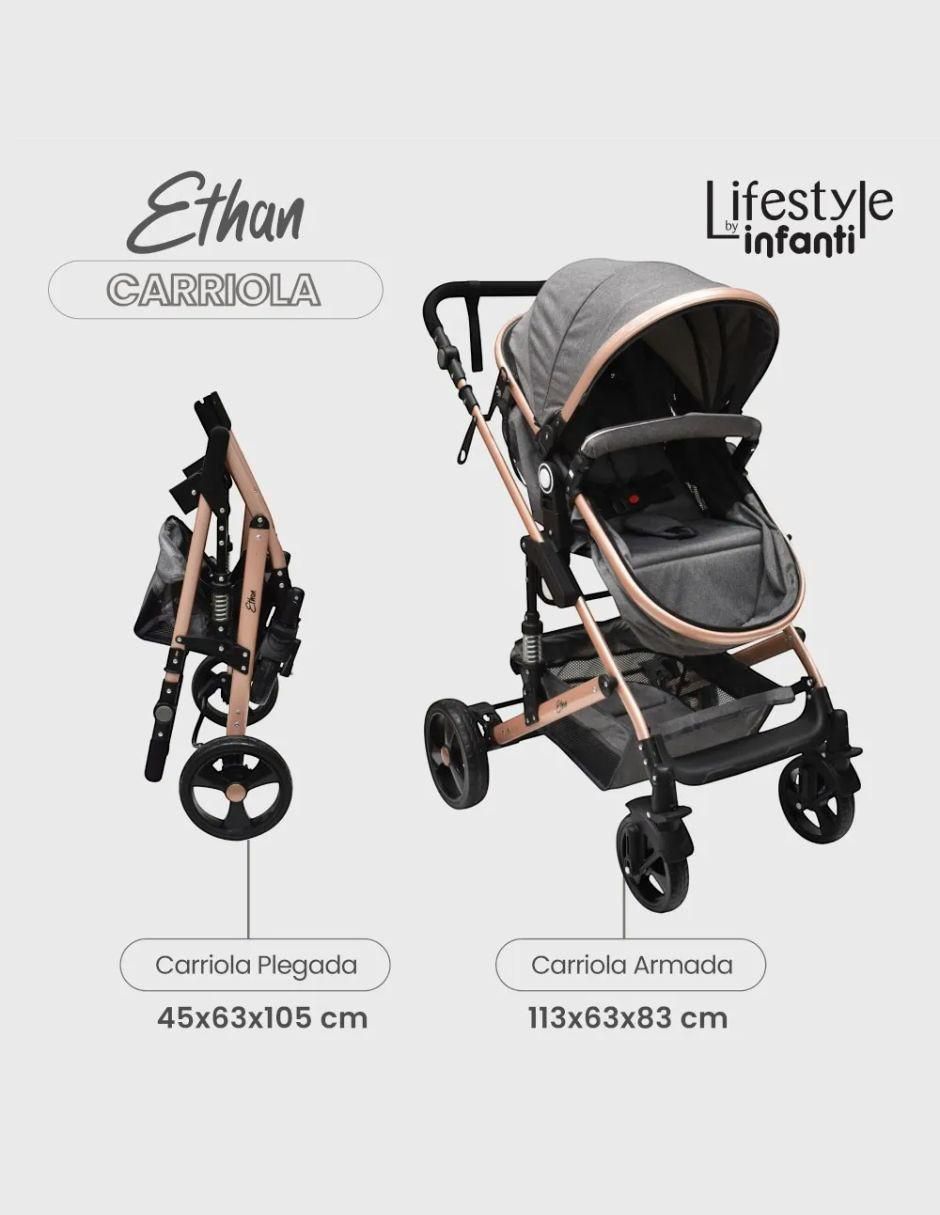 Carriola travel system Ethan plegable 7