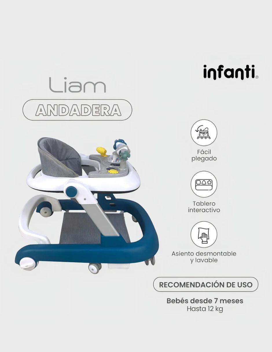 Andadera 3 en 1 unisex Liam 2