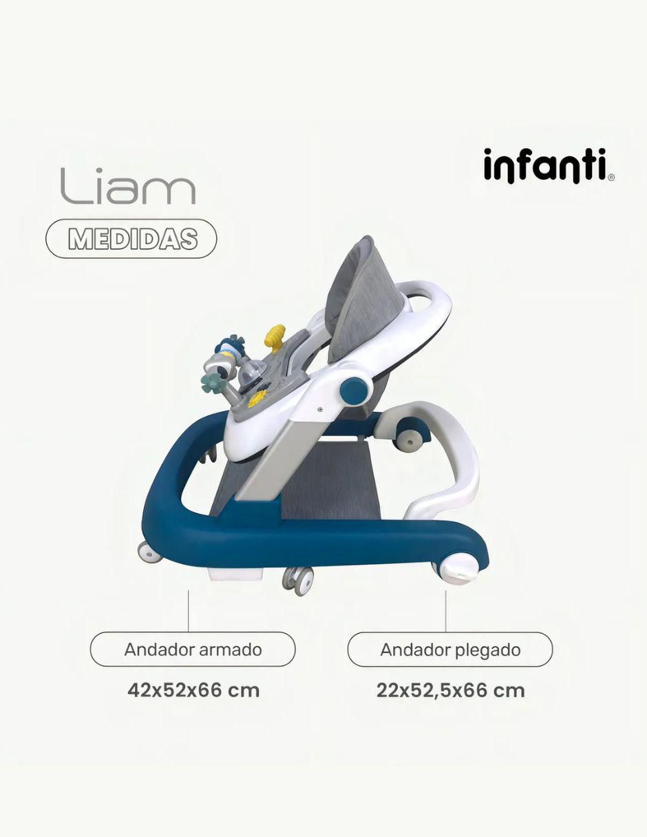 Andadera 3 en 1 unisex Liam 4