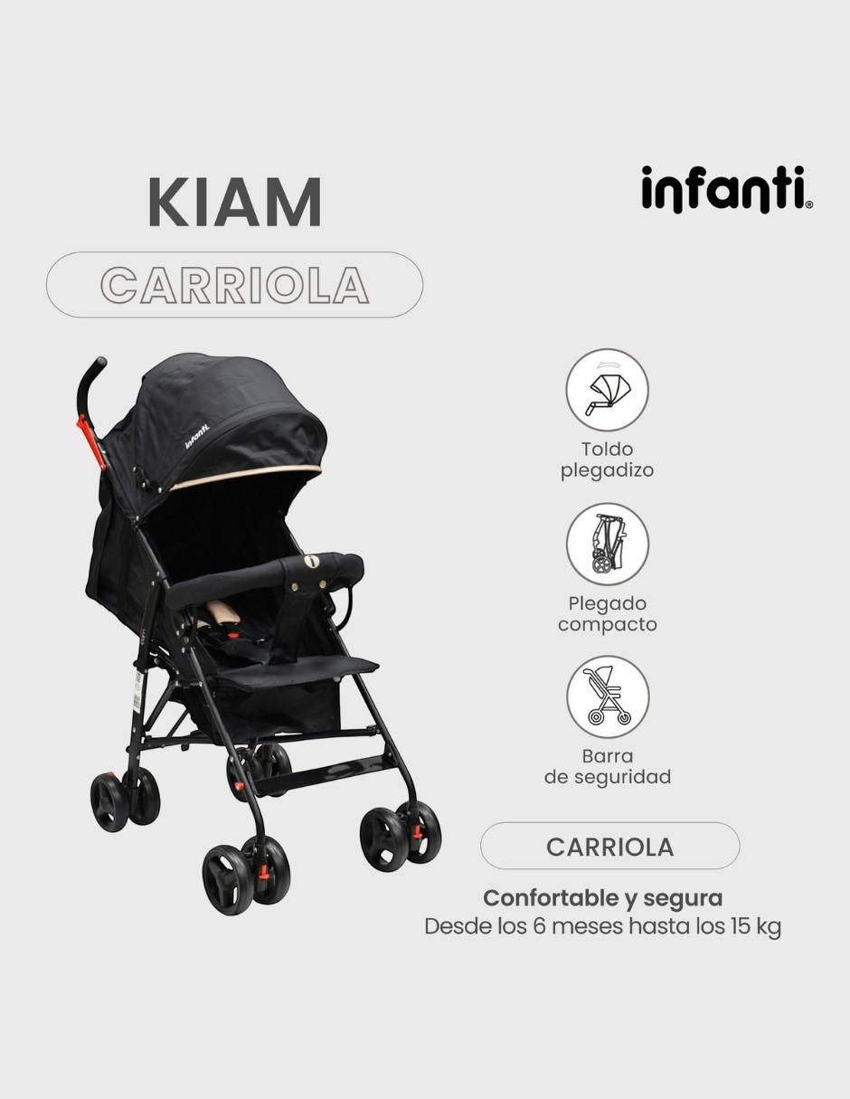 Carriola estándar Kiam plegable 2