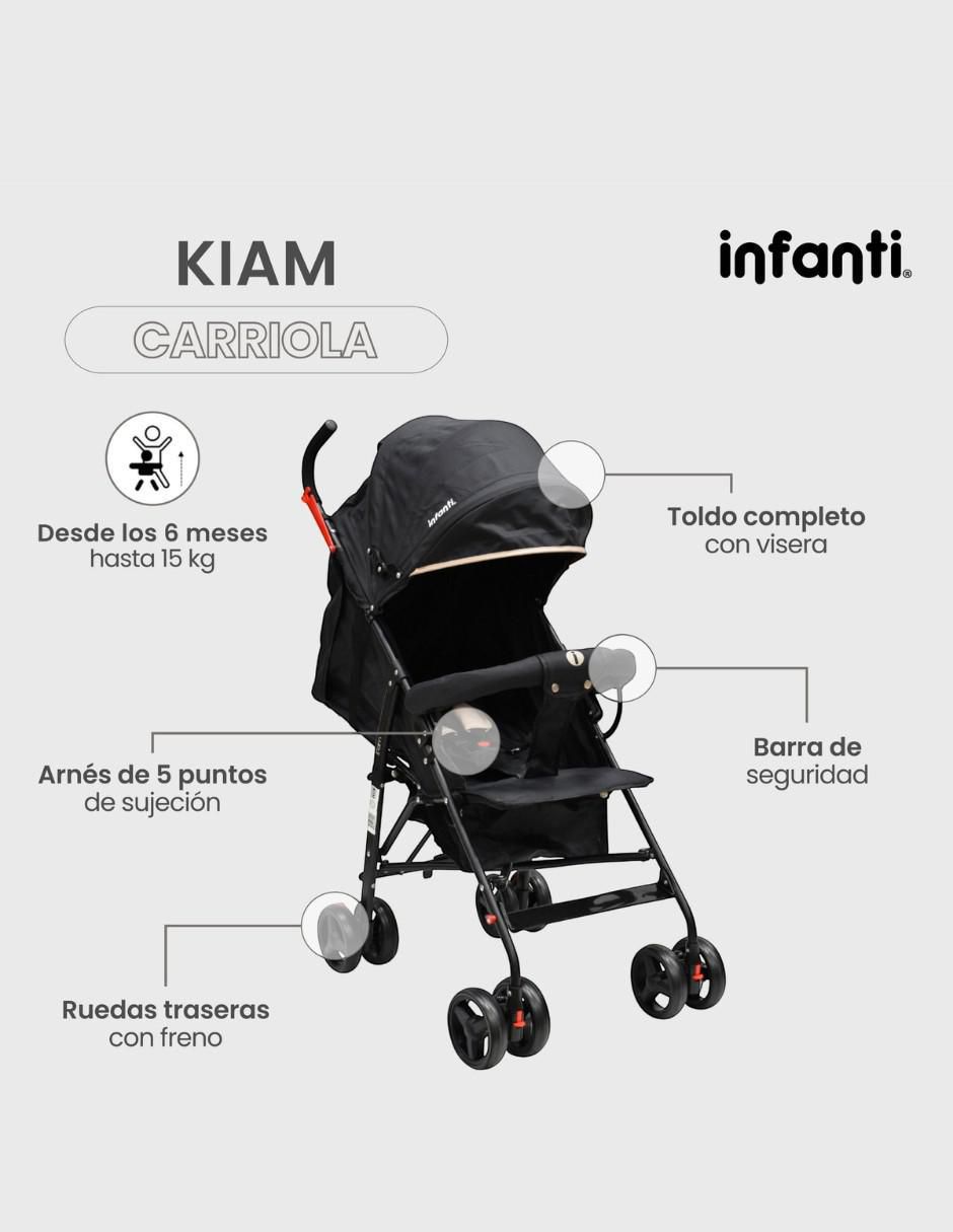 Carriola estándar Kiam plegable 3