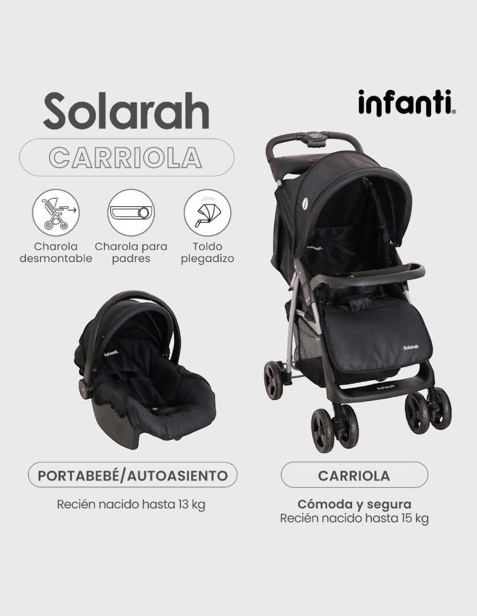 Carriola travel system Solarah plegable 3
