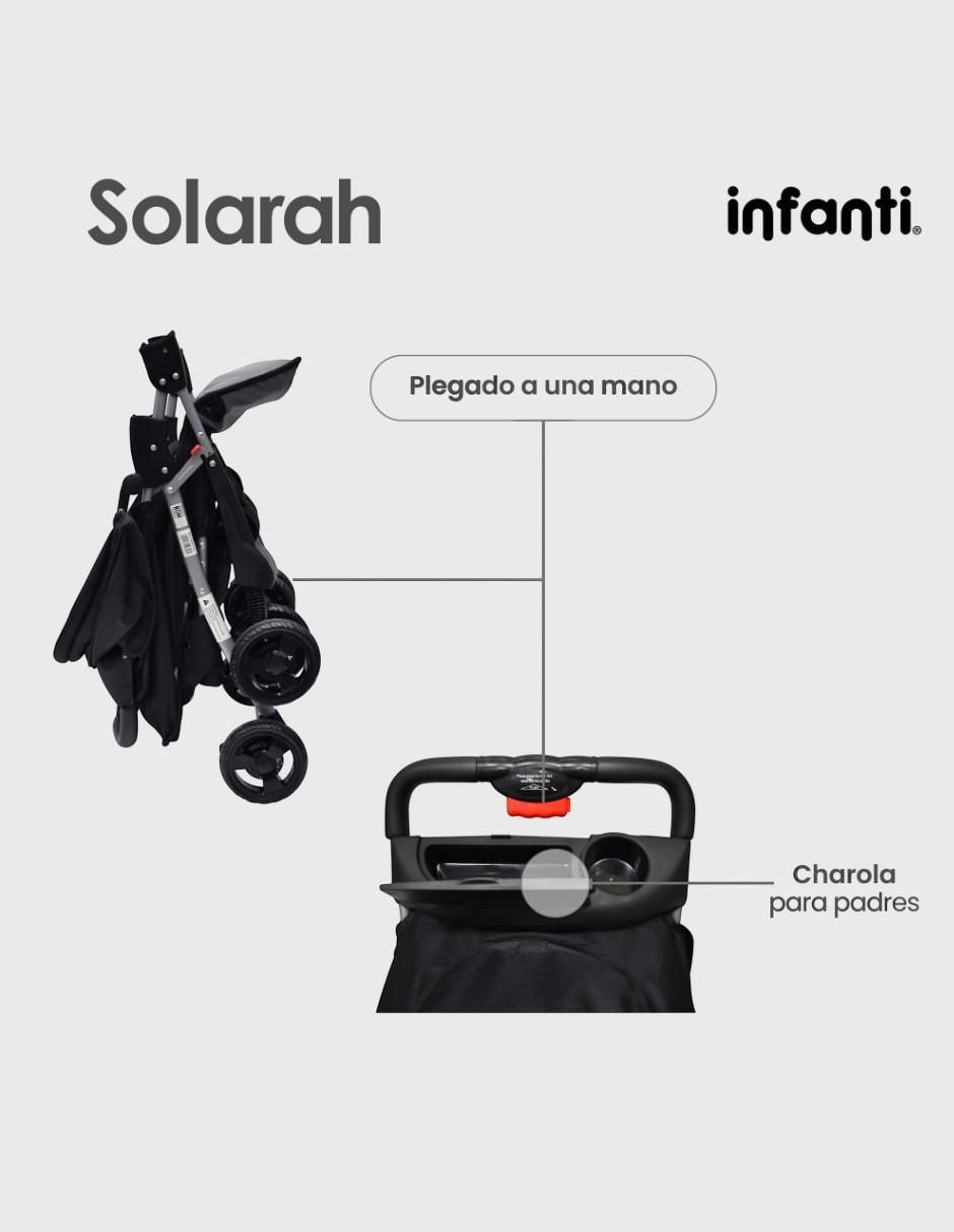 Carriola travel system Solarah plegable 2