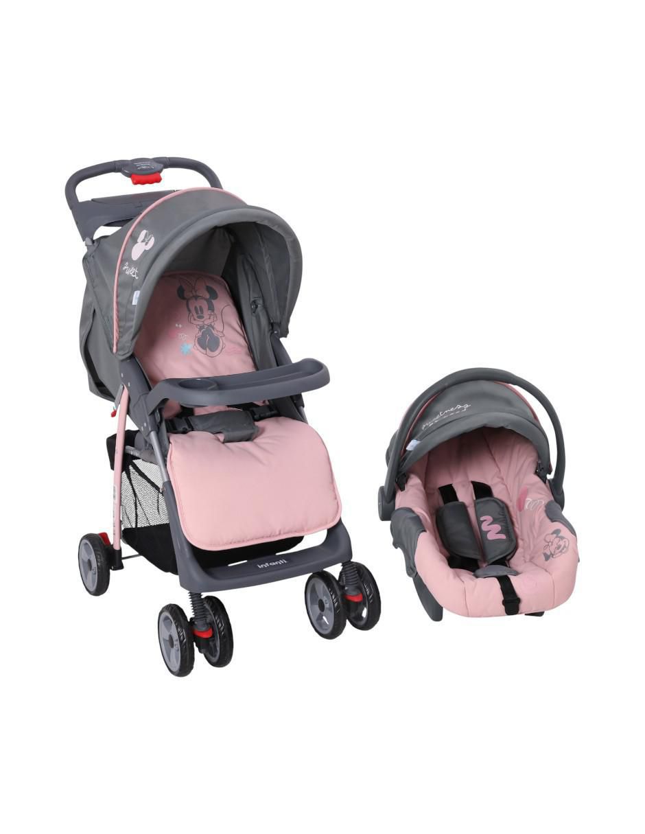 Carriola travel system plegable