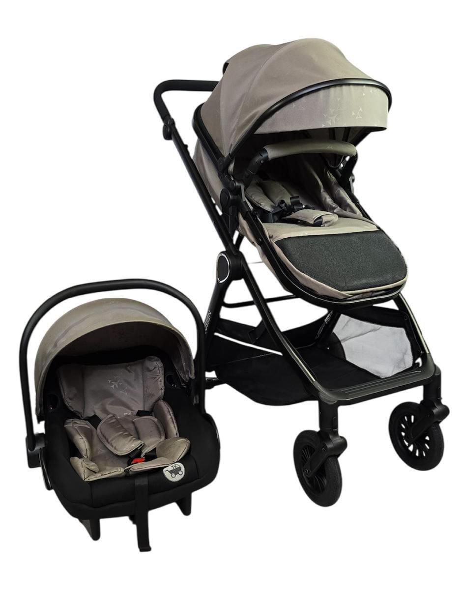 Carriola travel system plegable