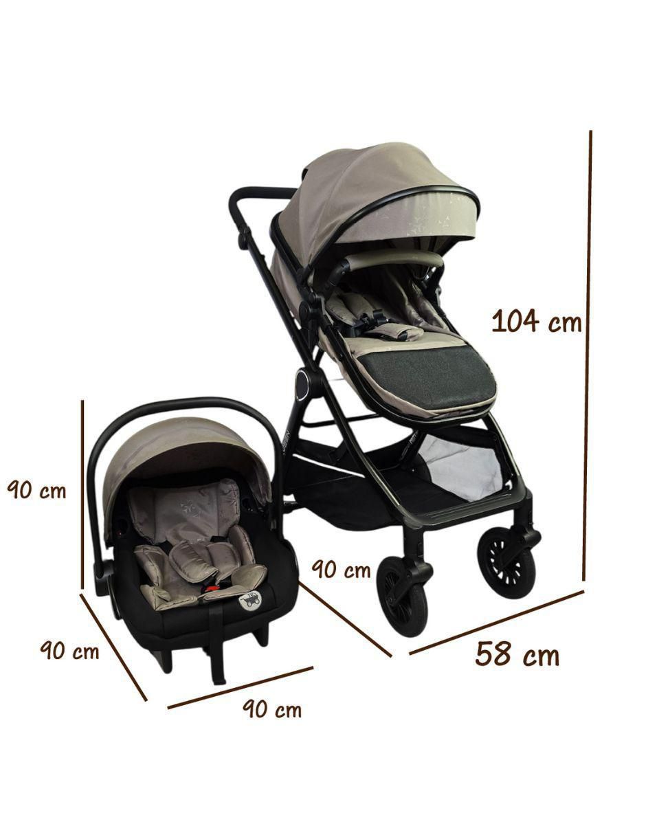 Carriola travel system plegable 6
