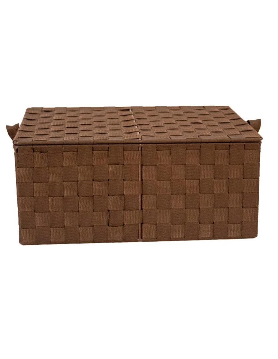 Canasta con forma rectangular de plástico 2