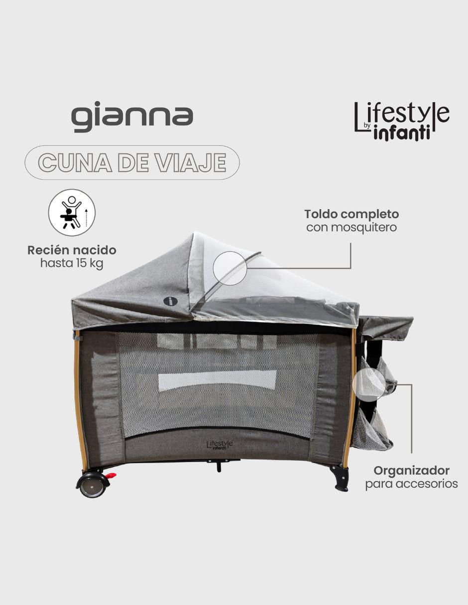 Cuna de viaje lifestyle by infanti gianna 2 en 1
