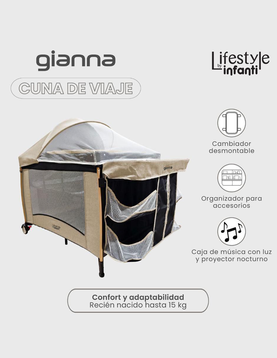 Cuna de viaje Gianna 2 en 1 2