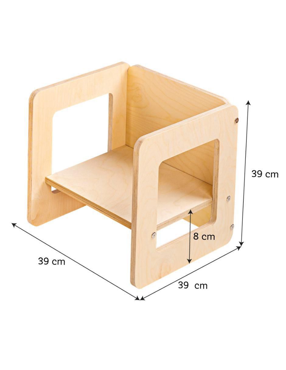 Silla evolutiva de madera 5
