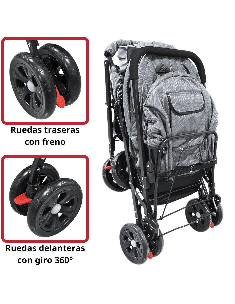 "carriola" doble gemelar joykoo sí