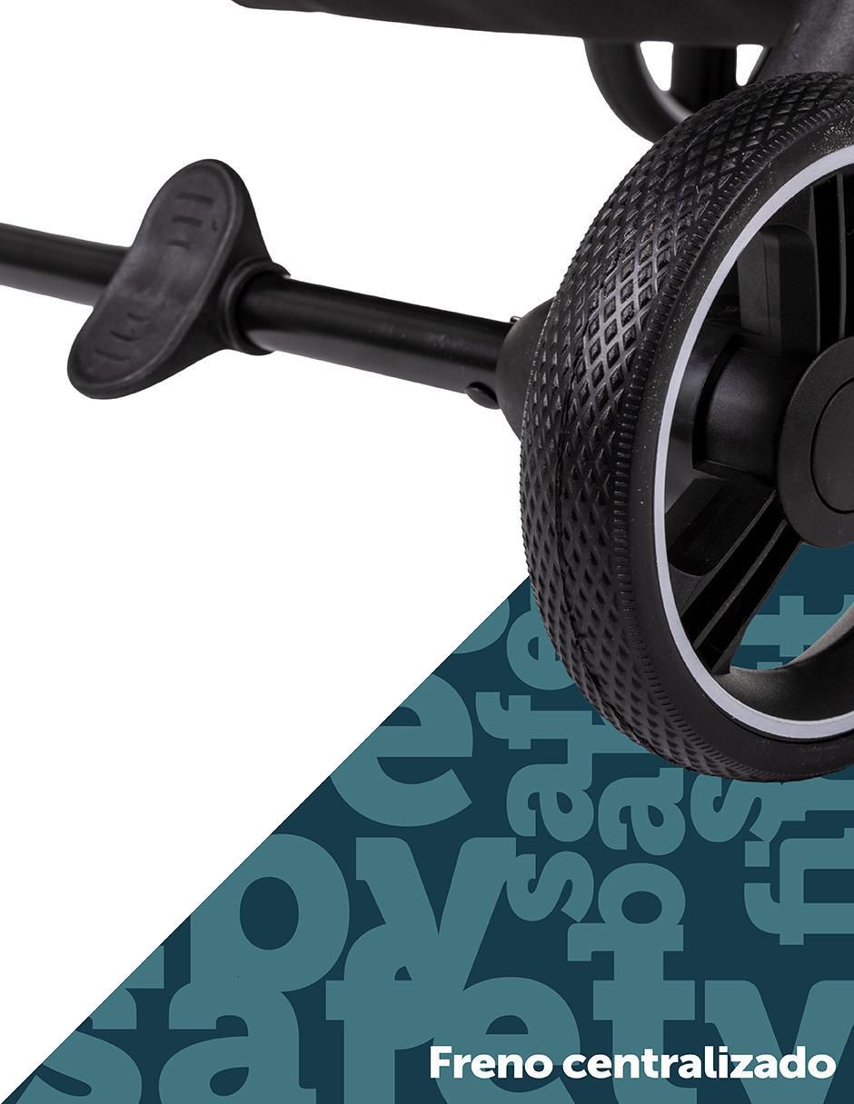 Carriola estándar Nuvia slim plegable 8
