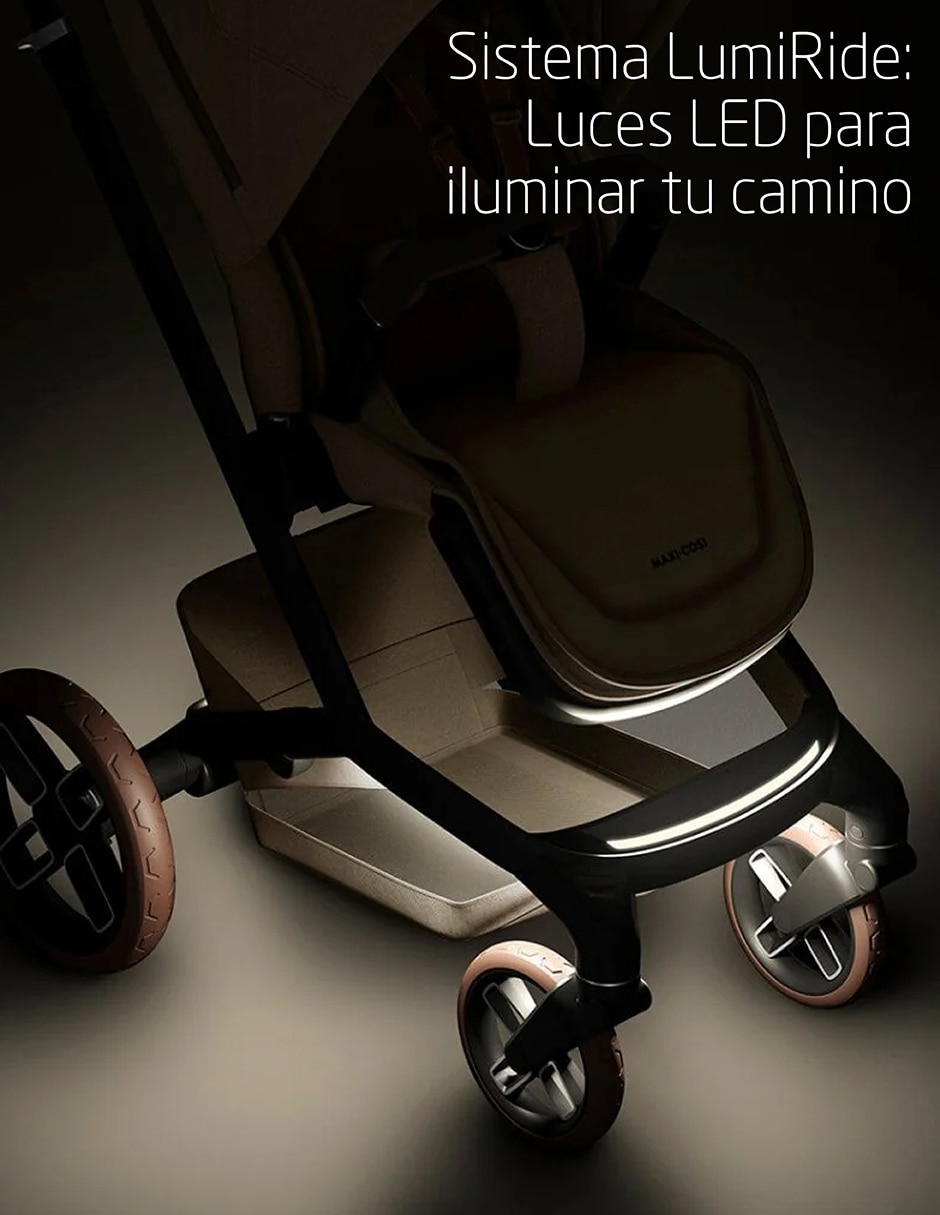 Carriola reversible Fame Twillic Truffle plegable 12