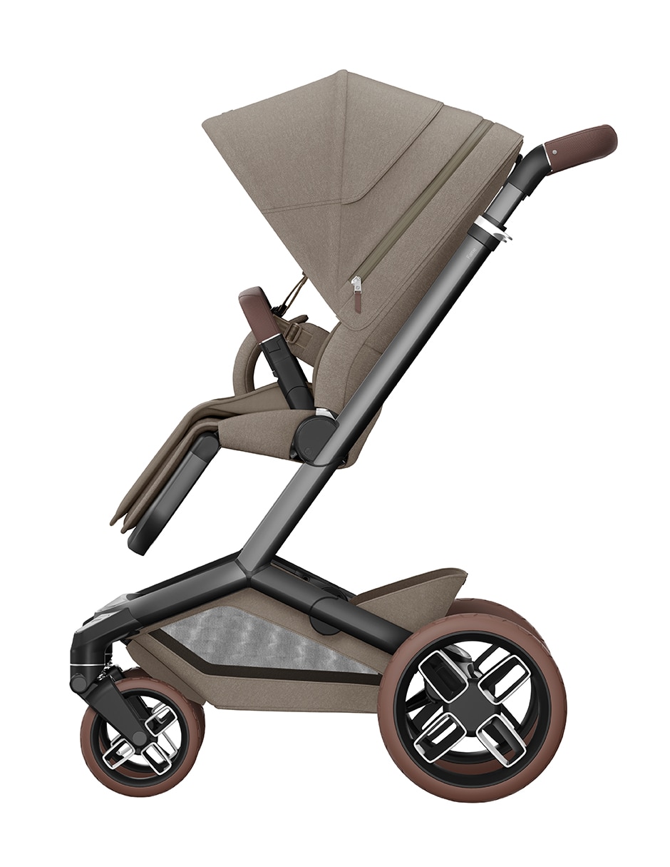 Carriola reversible Fame Twillic Truffle plegable 15