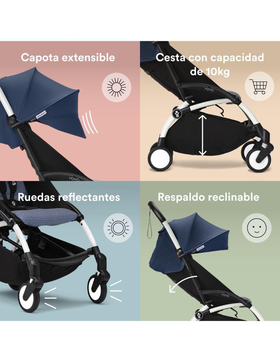 Carriola ultracompacta Yoyo 3 Air France plegable 3