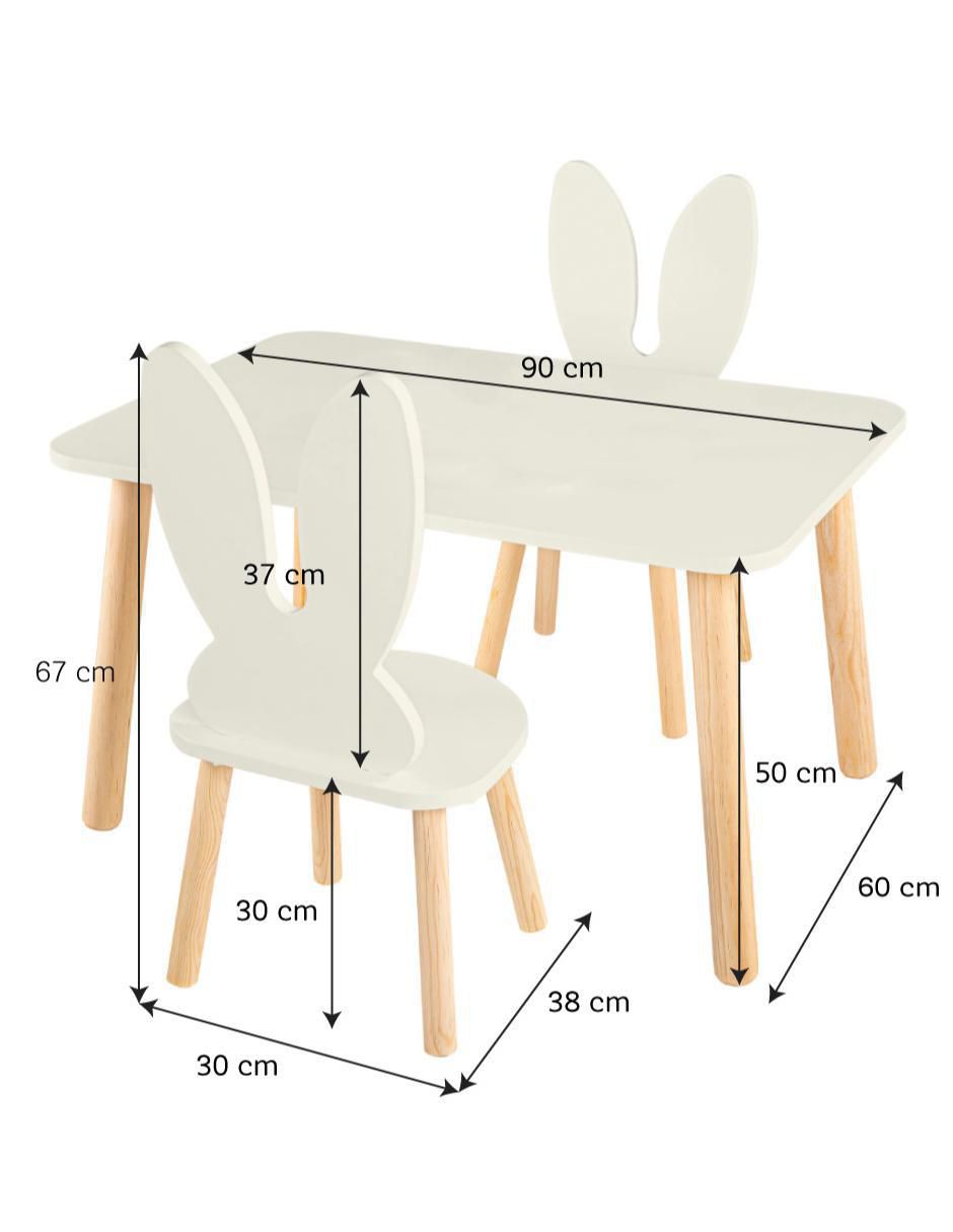 Set de mesa infantil armable 5