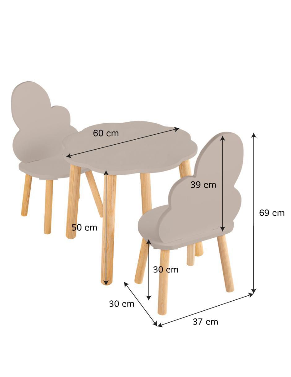 Set de mesa infantil armable 4