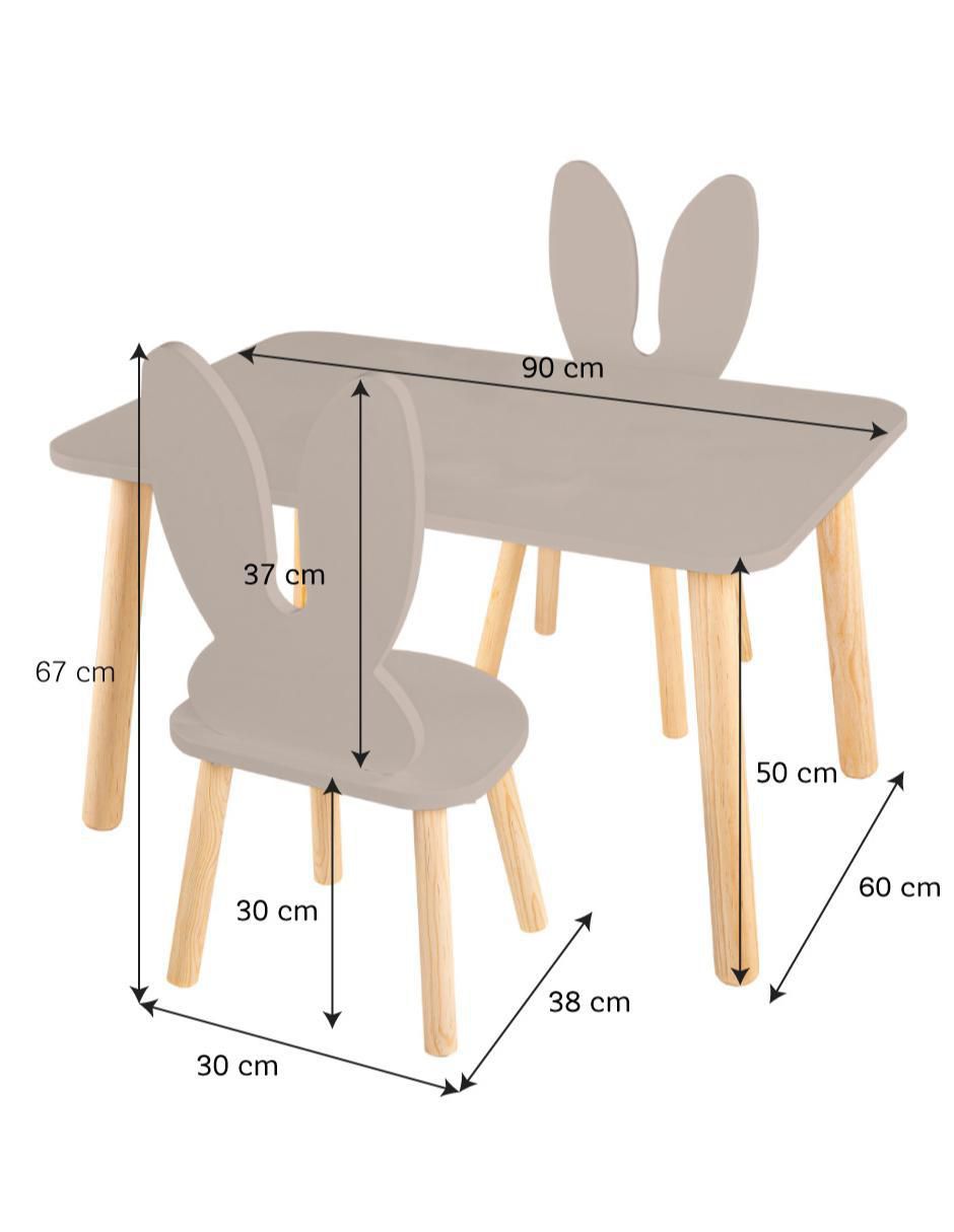 Set de mesa infantil no sí no aplica duduk "de" madera