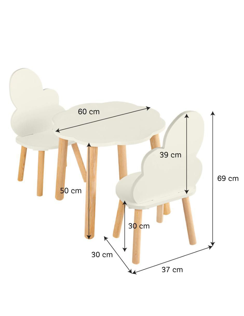 Set de mesa infantil armable 4