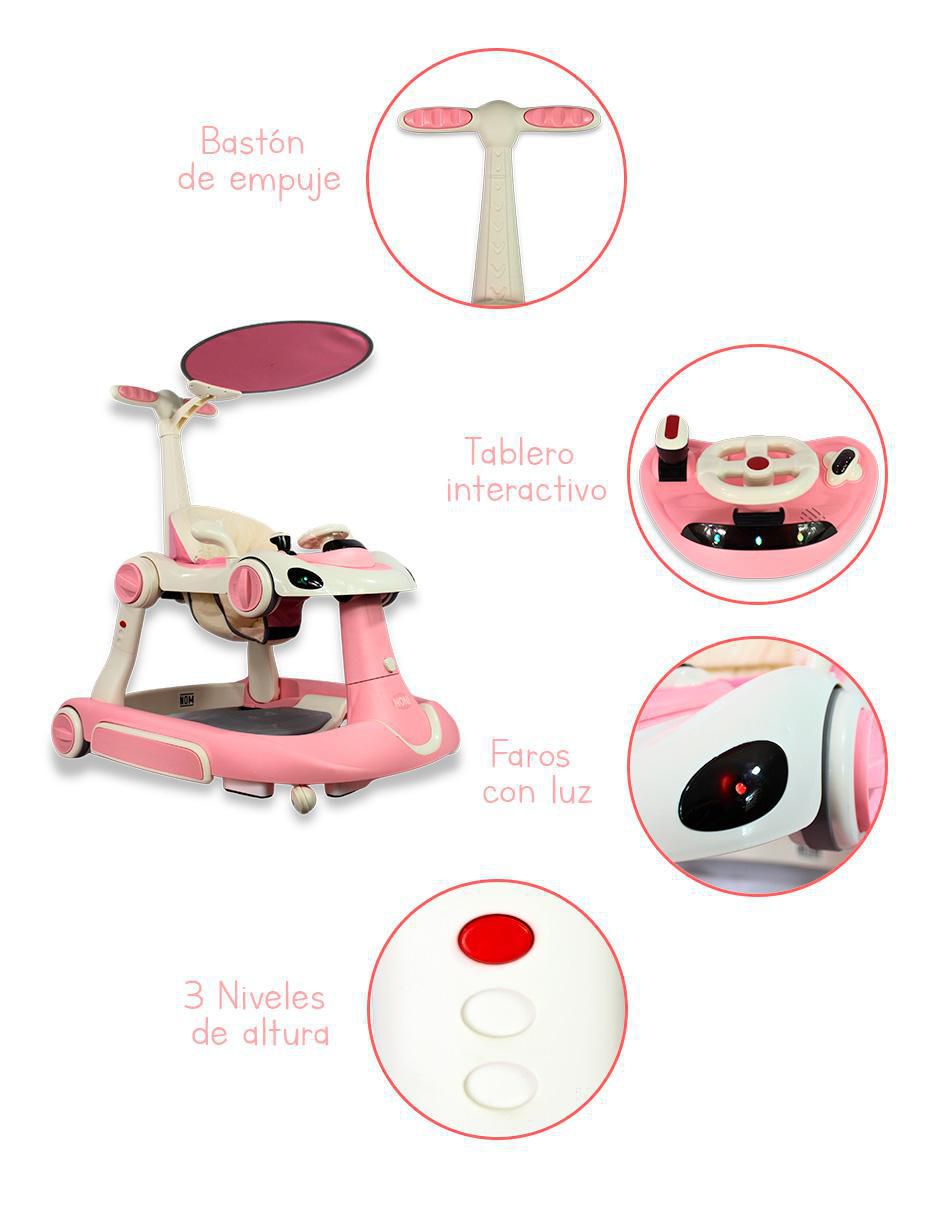 Andadera 4 en 1 "para" unisex noni andaderas 2026 no aplica
